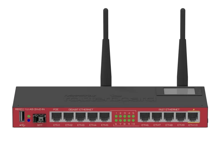 MikroTik RB2011UiAS-2HnD-IN — product illustration