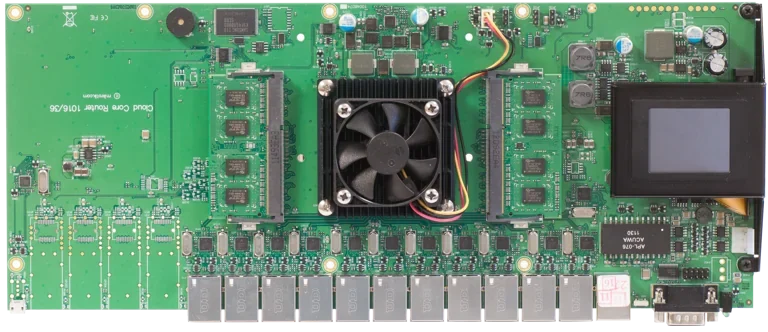MikroTik CCR1016-12G-BU — product illustration