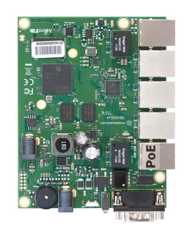 MikroTik RB450Gx4 — product illustration