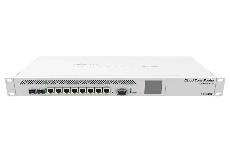 MikroTik CCR1009-7G-1C-1S+ — product illustration