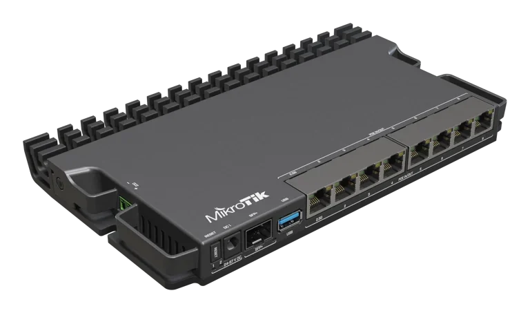 MikroTik RB5009UPr+S+IN — product illustration