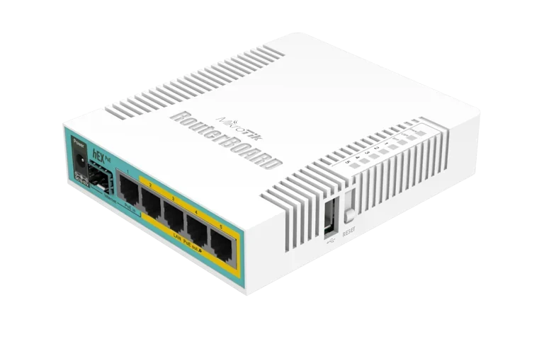 MikroTik hEX PoE — RB960PGS — product illustration