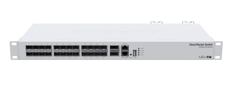 MikroTik CRS326-24S+2Q+RM — product illustration