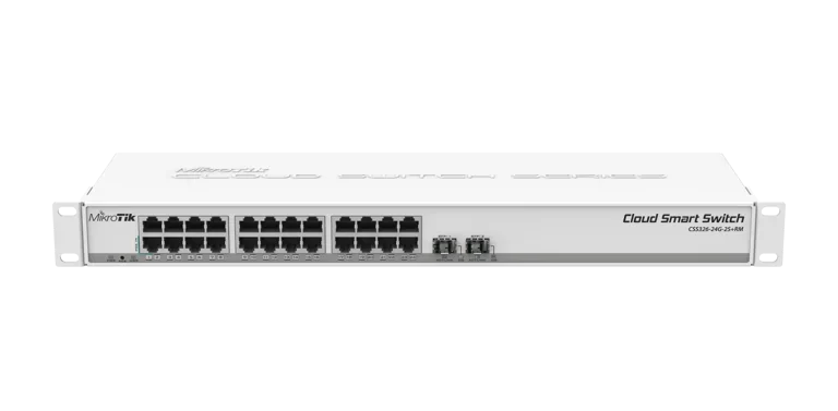 MikroTik CSS326-24G-2S+RM — product illustration