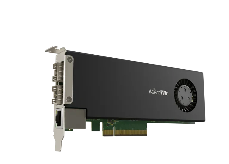 MikroTik CCR2004-1G-2XS-PCIe — product illustration