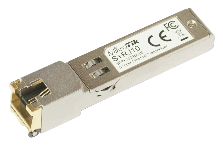 MikroTik S+RJ10 — product illustration