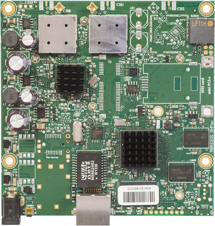 MikroTik RB911G-5HPacD — product illustration