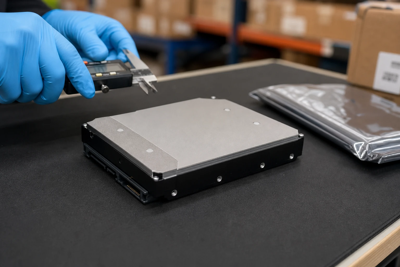 Western Digital 0B48696 HC555 20TB HDD — product illustration