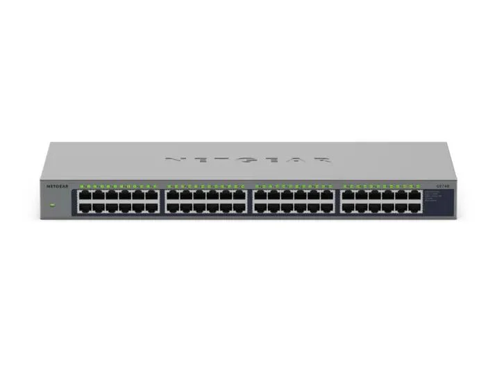 NETGEAR GS748 — GS748-100NAS — product illustration