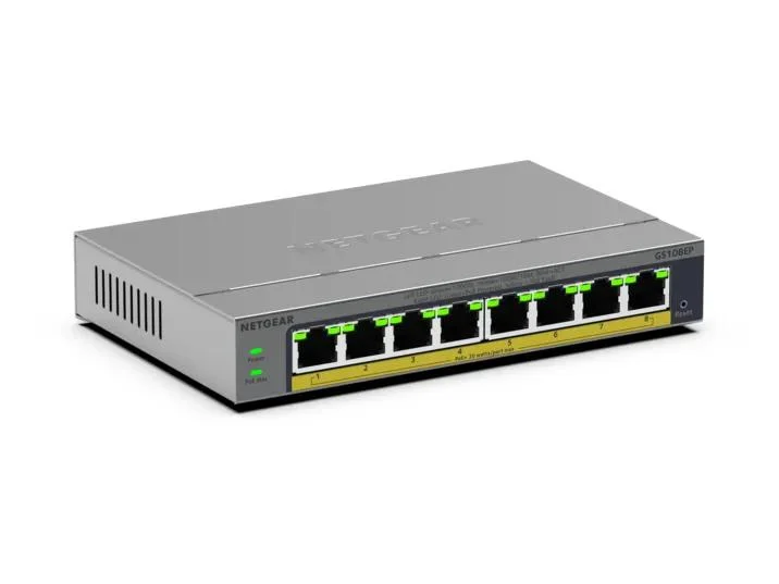 NETGEAR GS108EP — GS108EP-100NAS — product illustration