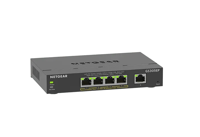 NETGEAR GS305EP — GS305EP-100NAS product reference image