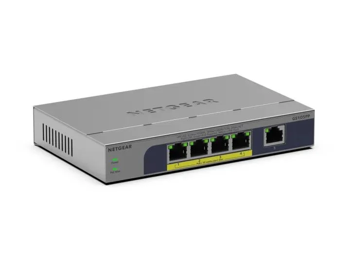 NETGEAR GS105PP — GS105PP-300NAS — product illustration