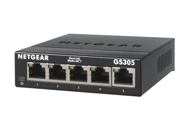 NETGEAR GS305v3 — GS305-300PAS — product illustration
