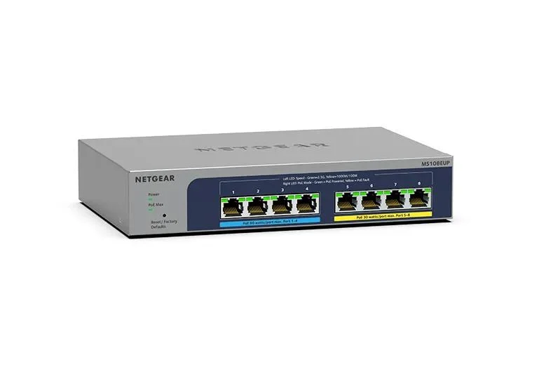 NETGEAR MS108EUP — MS108EUP-100NAS — product illustration
