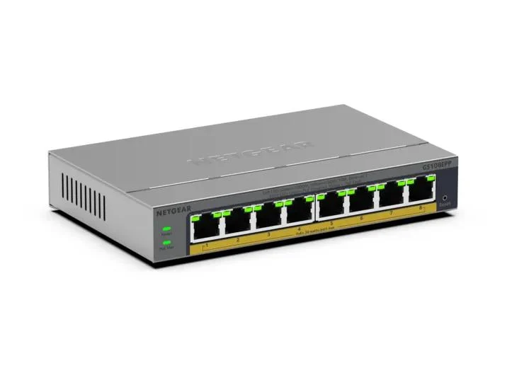 NETGEAR GS108EPP — GS108EPP-100NAS — product illustration