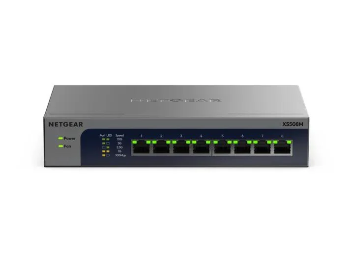 NETGEAR XS508Mv2 — XS508M-200NAS — product illustration