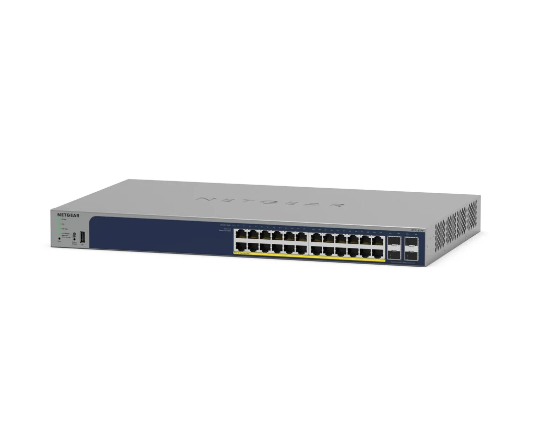 NETGEAR GS728TPPv3 — GS728TPP-300NAS — product illustration