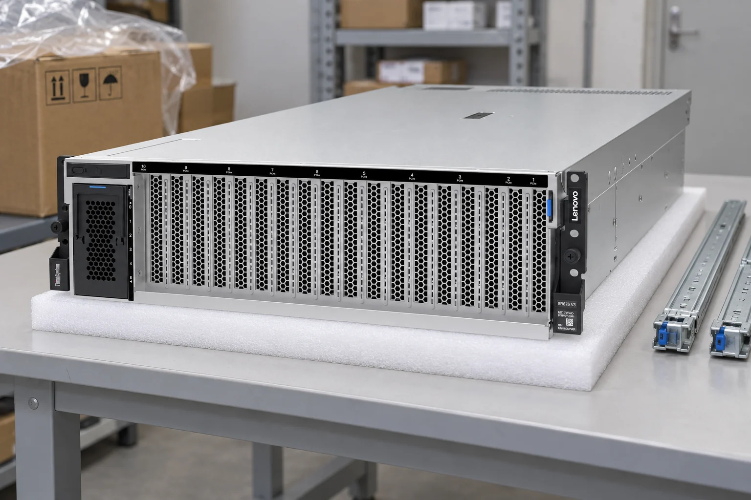 Enterprise servers — illustrative product presentation