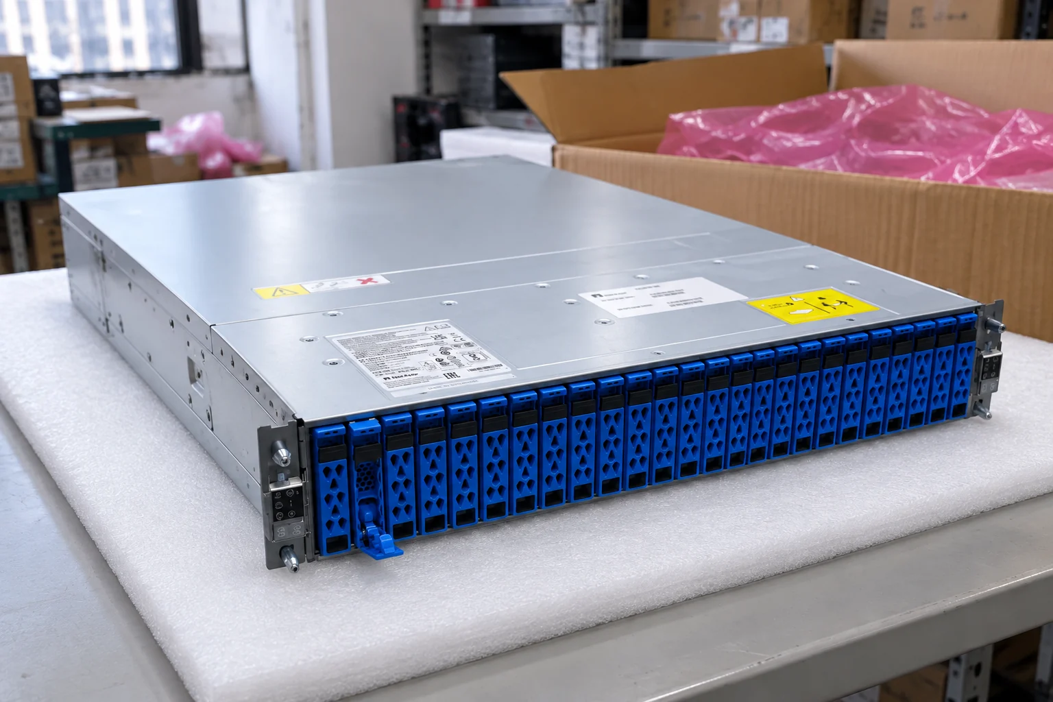 Enterprise storage — illustrative product presentation