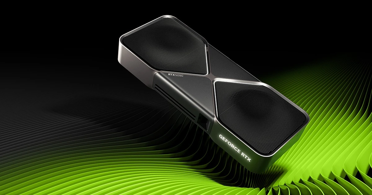NVIDIA GeForce RTX 5050 — product illustration