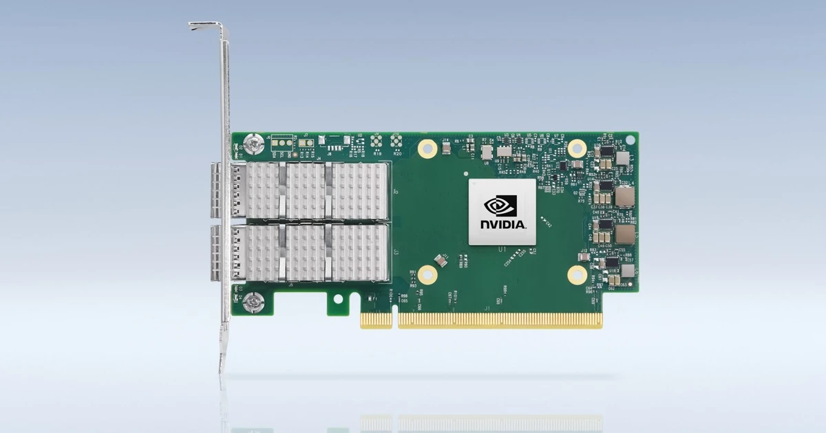 NVIDIA Networking (Mellanox) NVIDIA ConnectX-6 Dx 200G NIC — product illustration