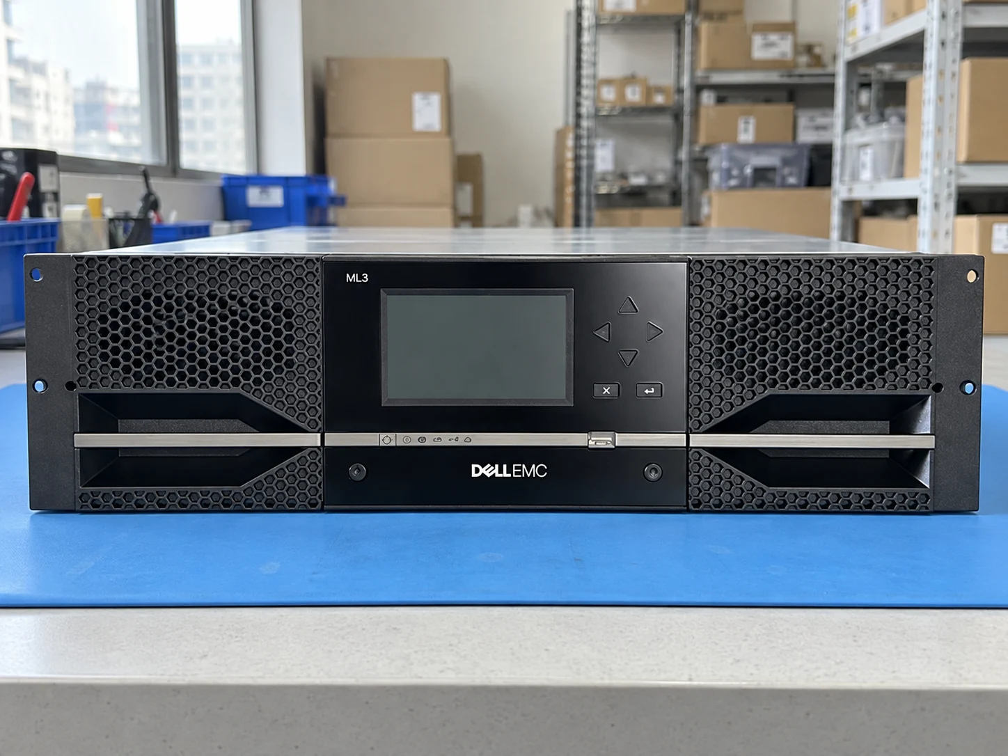 Dell EMC ML3 Tape Library — Illustrative product photography