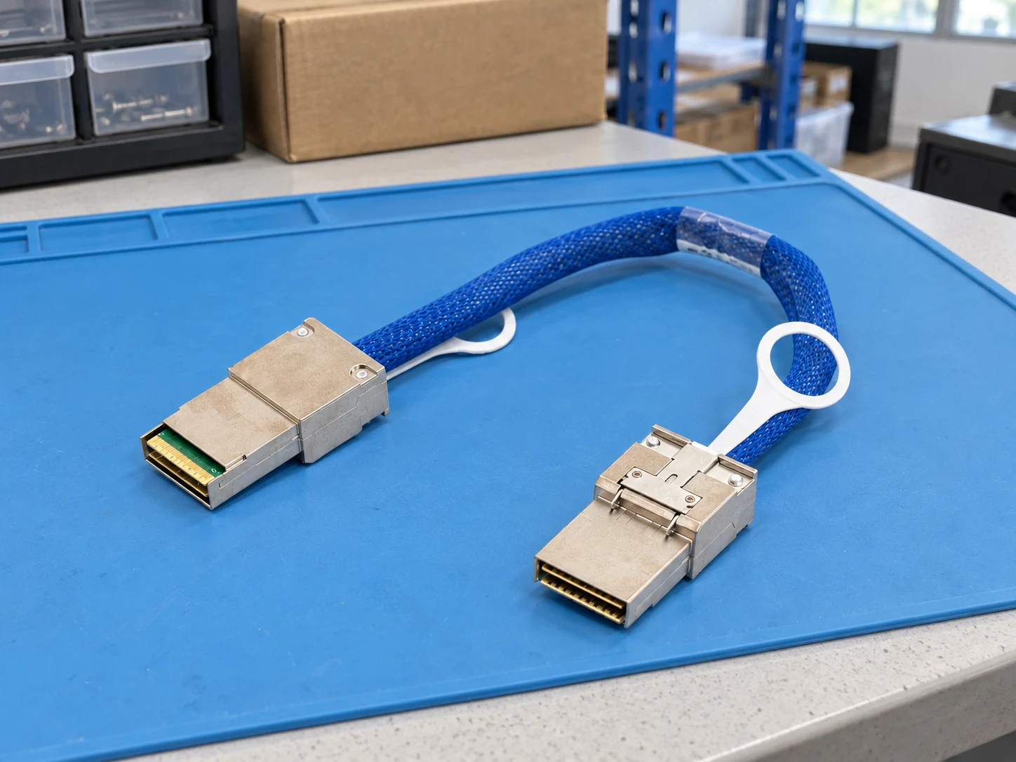 Synology Cable CDFP_1 NAS Cable — Illustrative product photography
