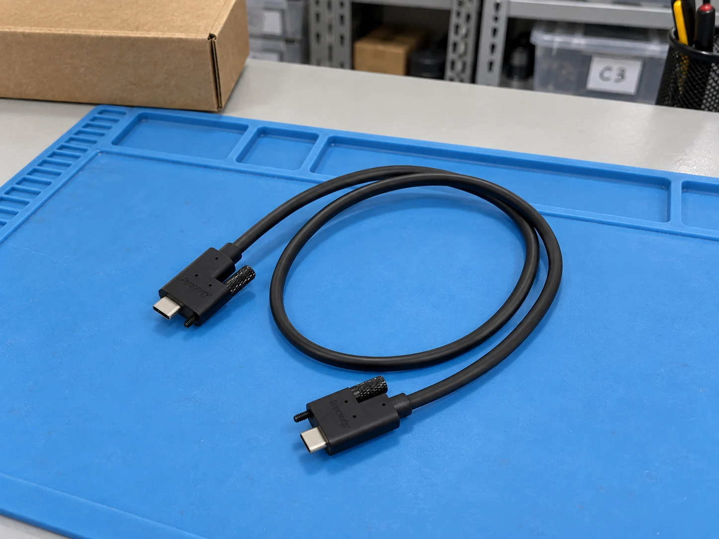 Synology Cable Type-C_EXT_1 NAS Cable — Illustrative product photography