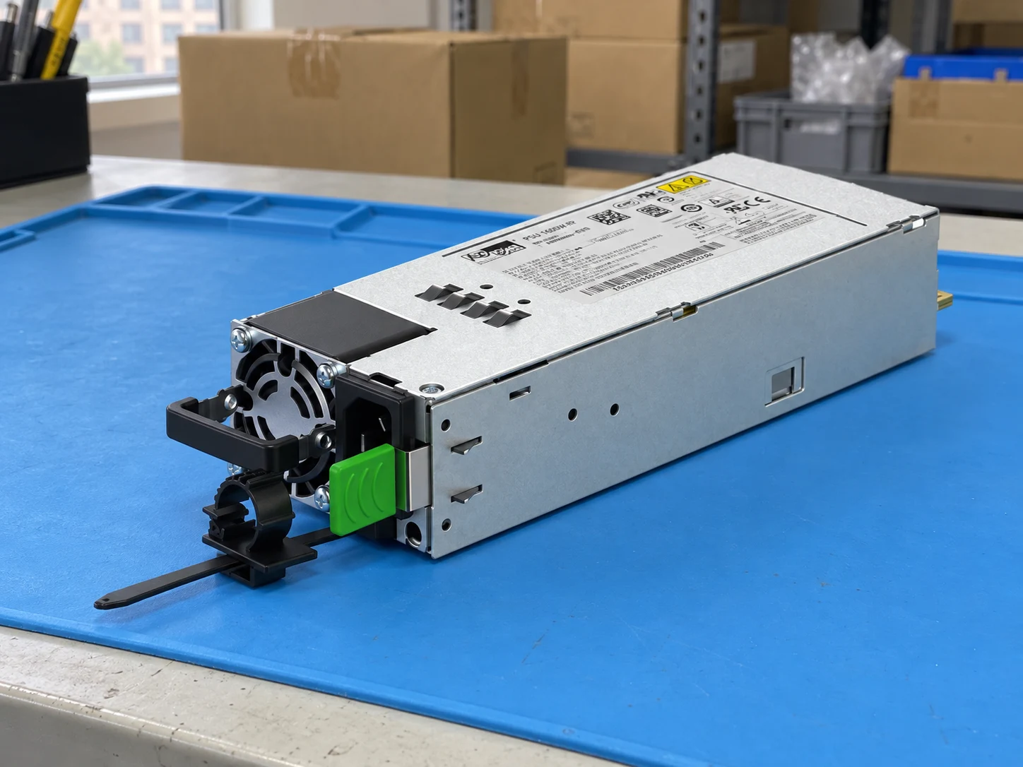 Synology PSU 1600W-RP Module_1 NAS Power Supply — Illustrative product photography