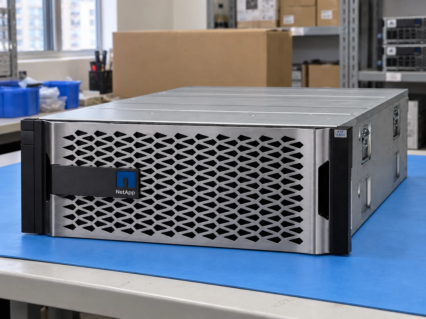 NetApp AFF A800 — Illustrative product photography