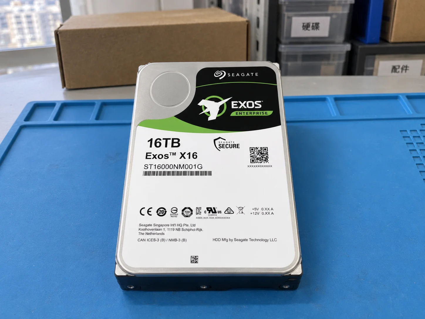 Seagate ST16000NM001G — Illustrative product photography