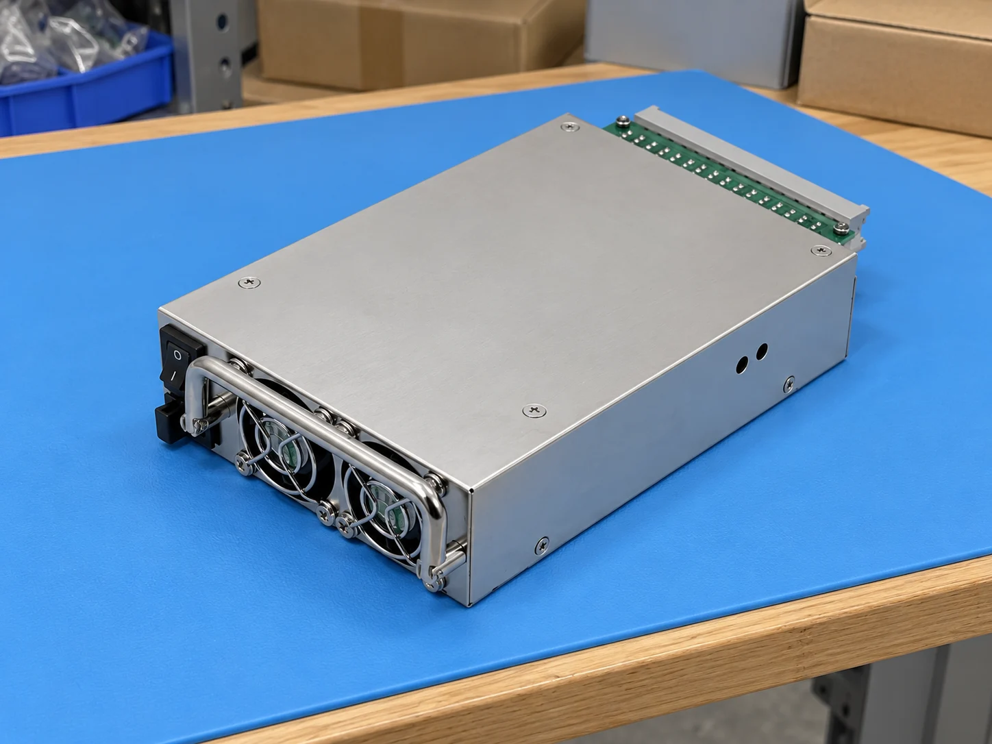 Synology PSU 400W-RP Module_1 NAS Power Supply — Illustrative product photography