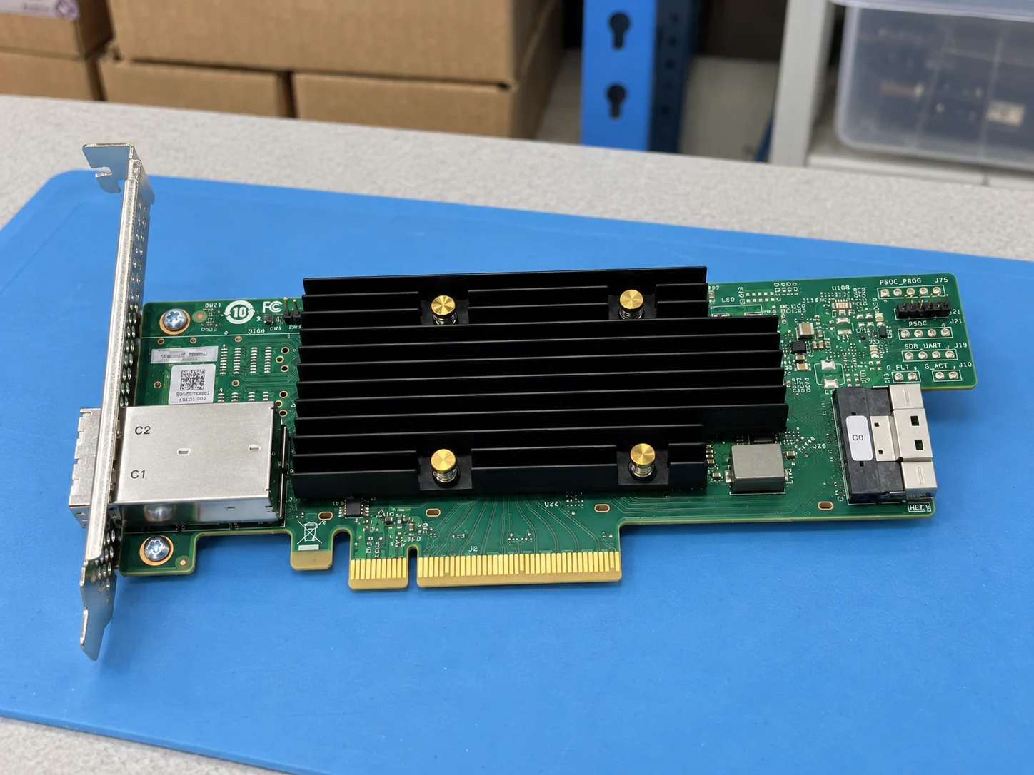 Broadcom 9600-8i8e Storage Host Bus Adapter (05-50145-00) — Illustrative product photography