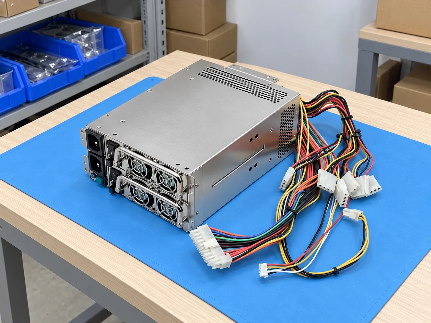 Synology PSU 400W-RP SET_1 NAS Power Supply — Illustrative product photography