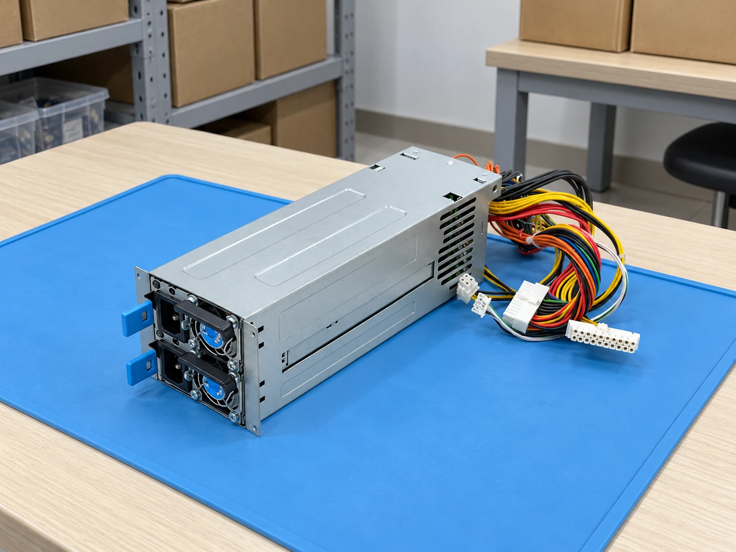 Synology PSU 550W-RP SET_1 NAS Power Supply — Illustrative product photography