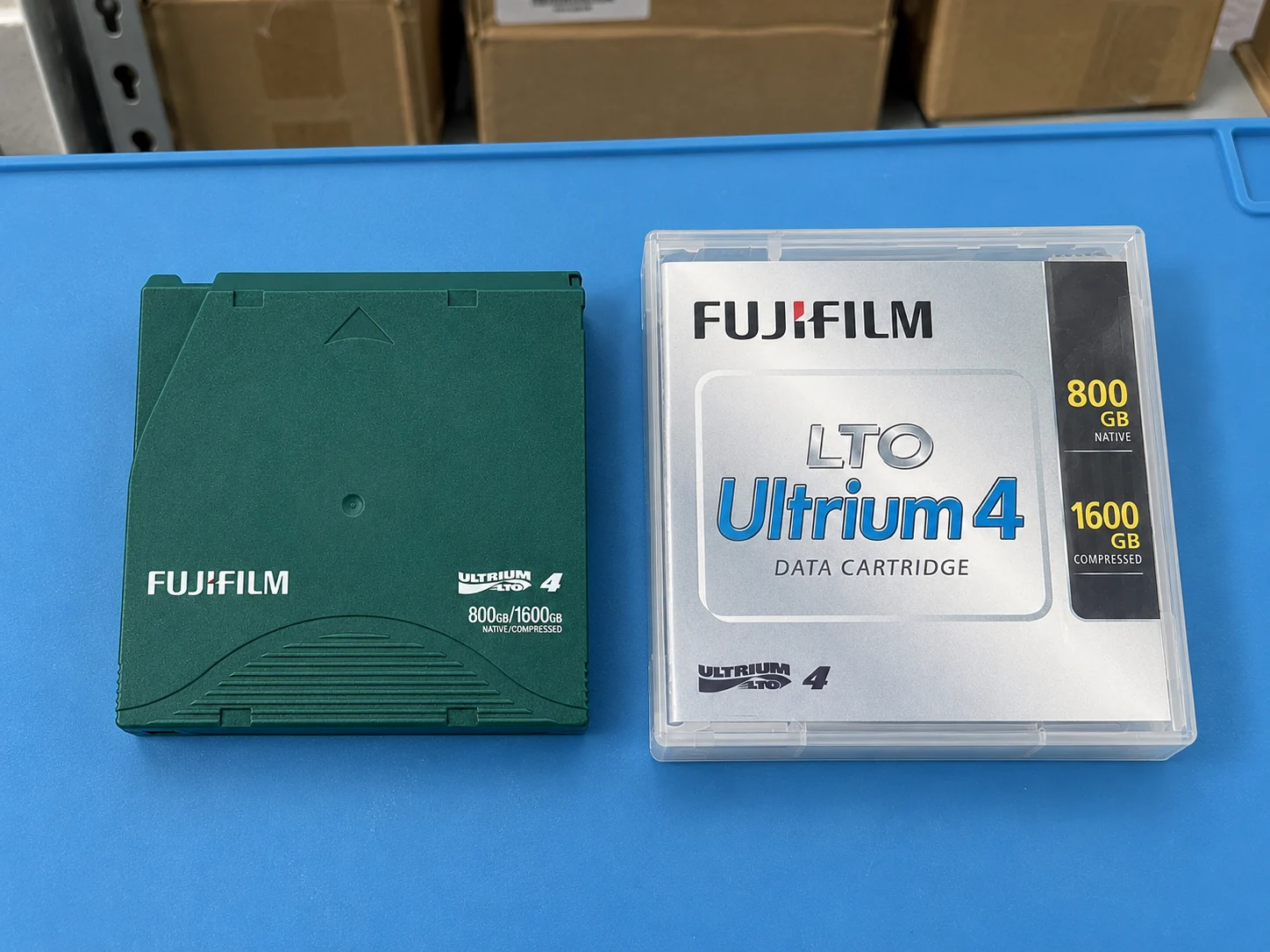 FUJIFILM 15716800 LTO-4 Rewritable Tape Cartridge — Illustrative product photography