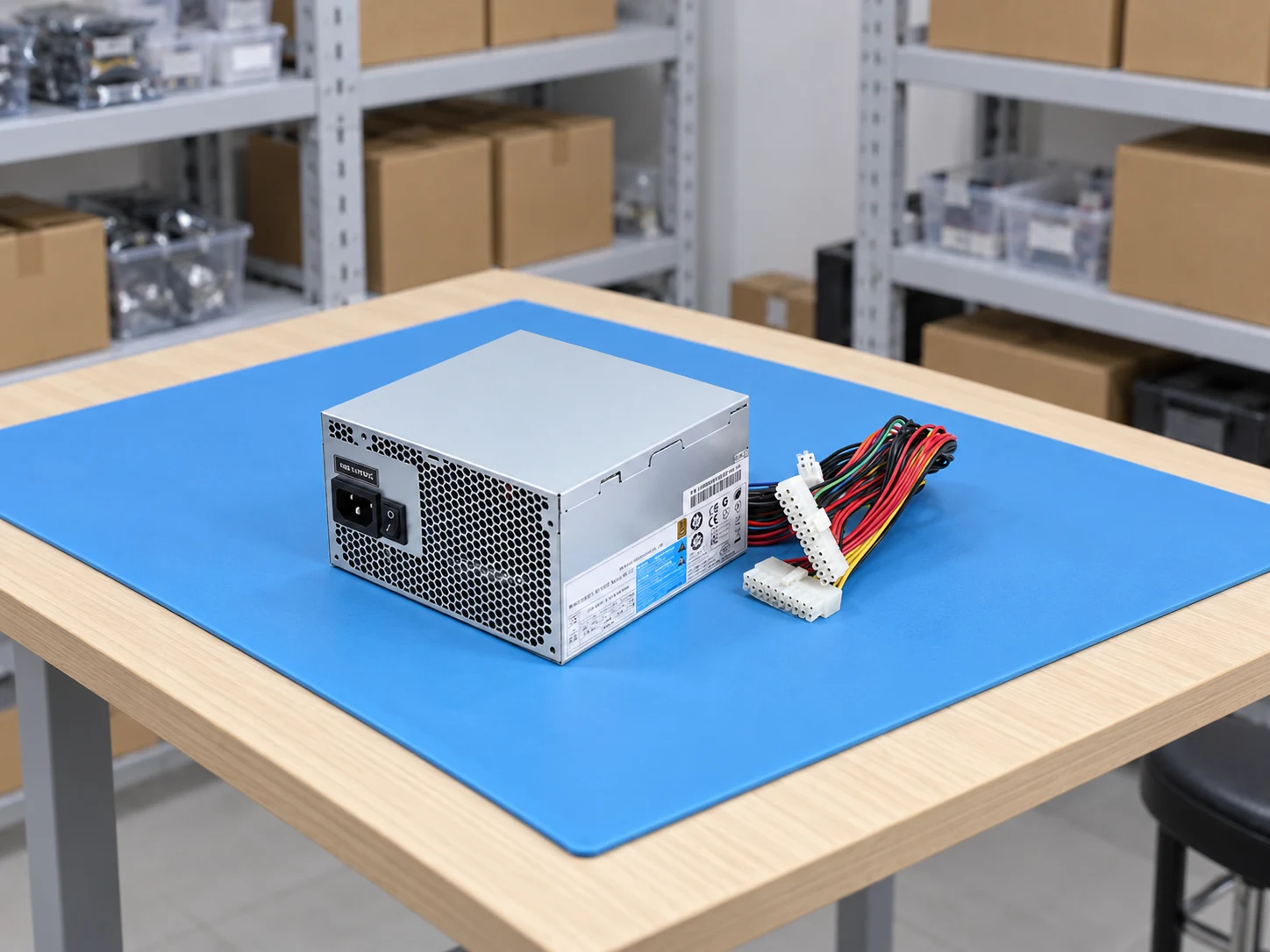 Synology PSU 500W_2 NAS Power Supply — Illustrative product photography