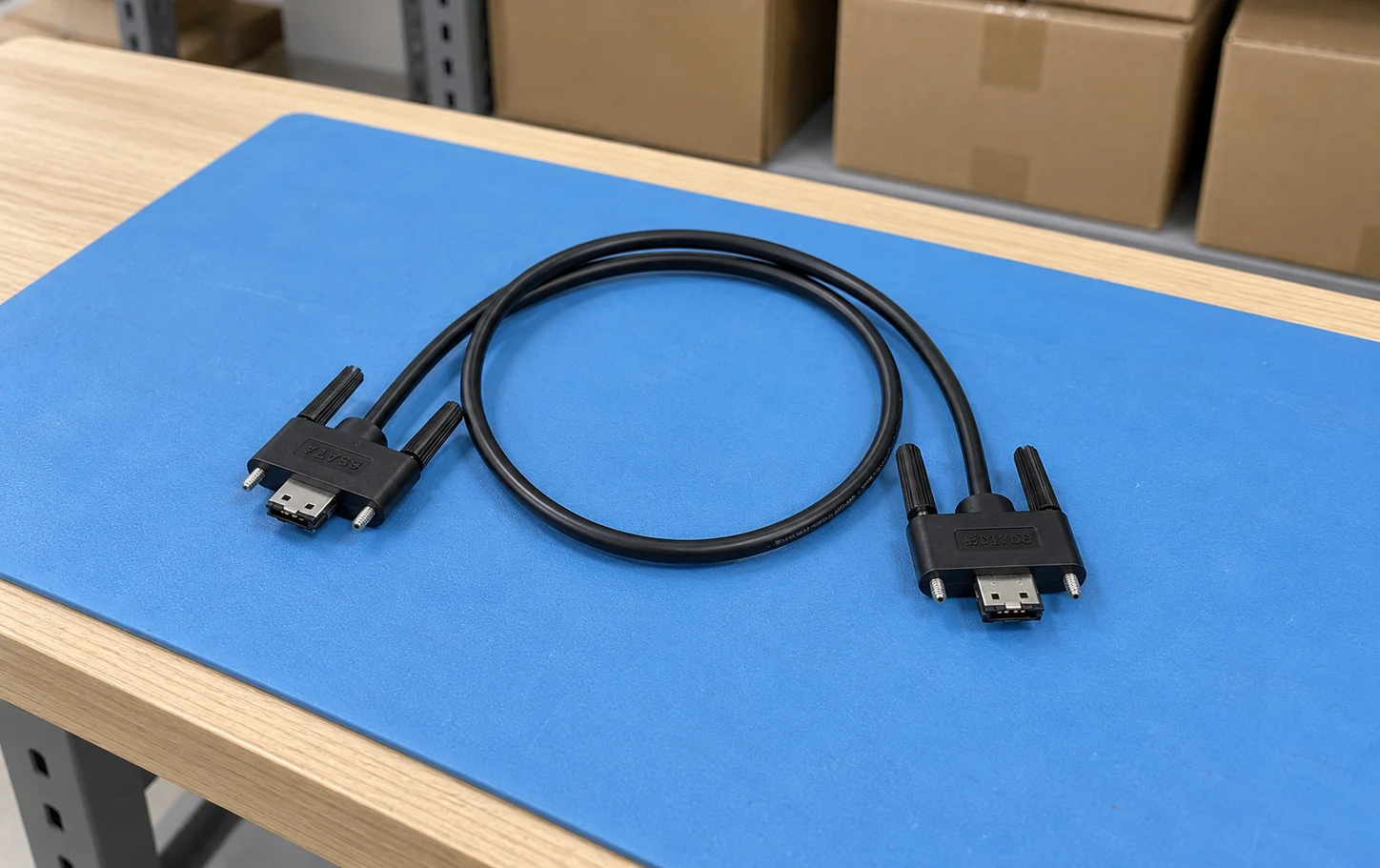 Synology 6G eSATA Cable NAS Cable — Illustrative product photography