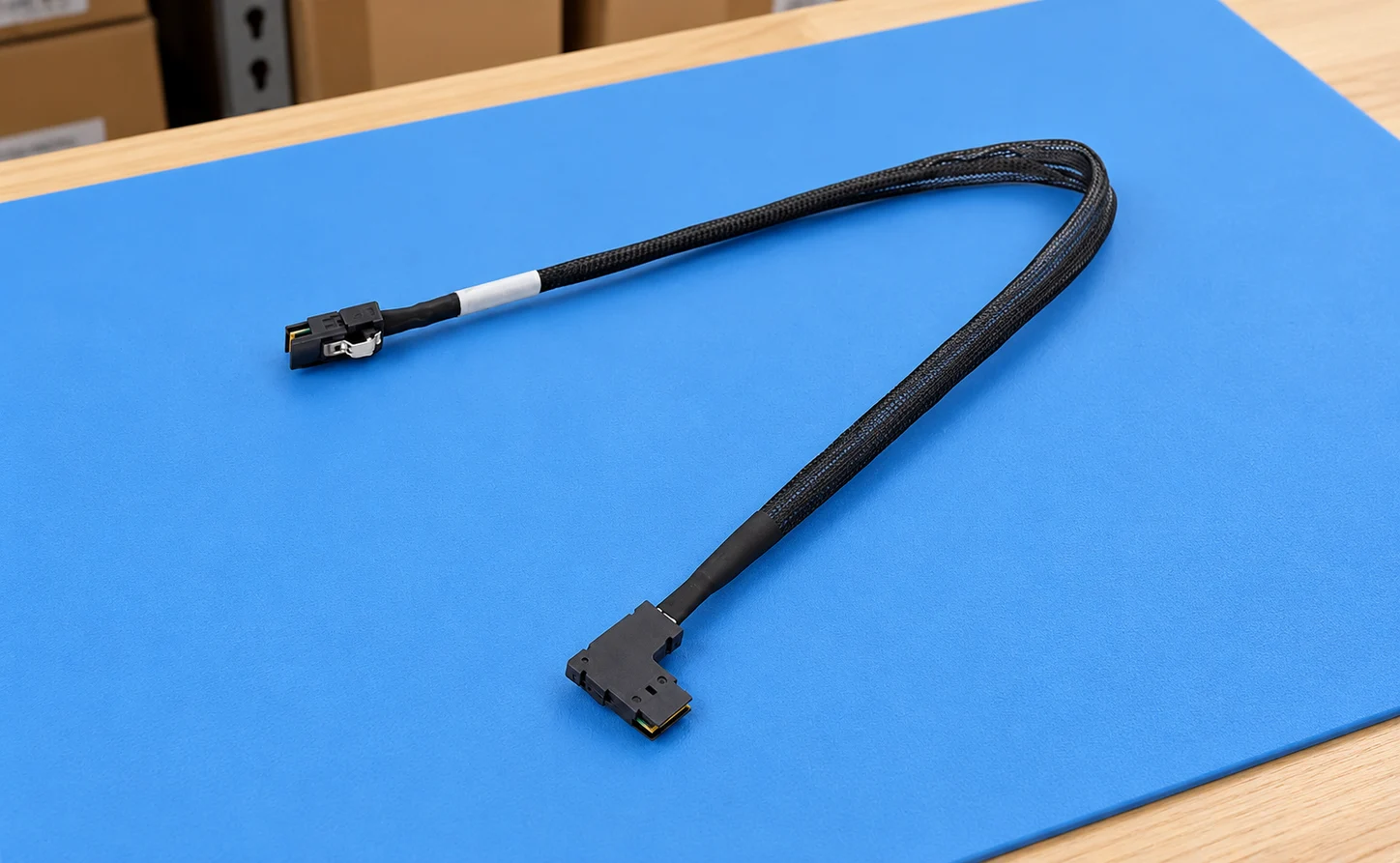 Synology Cable MiniSAS_INT_3 NAS Cable — Illustrative product photography
