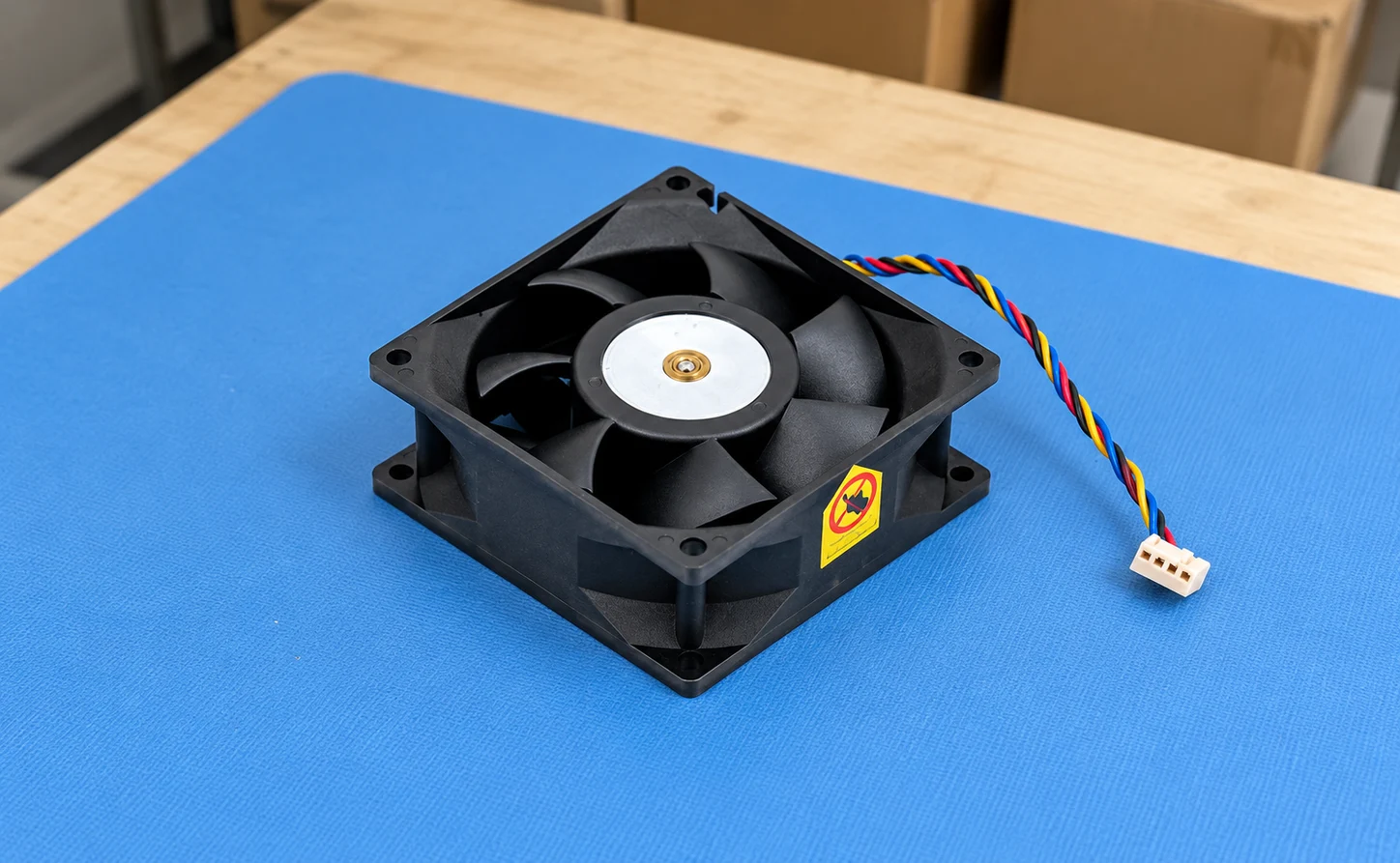 Synology FAN 80*80*32_3 NAS Cooling Fan — workbench view 1
