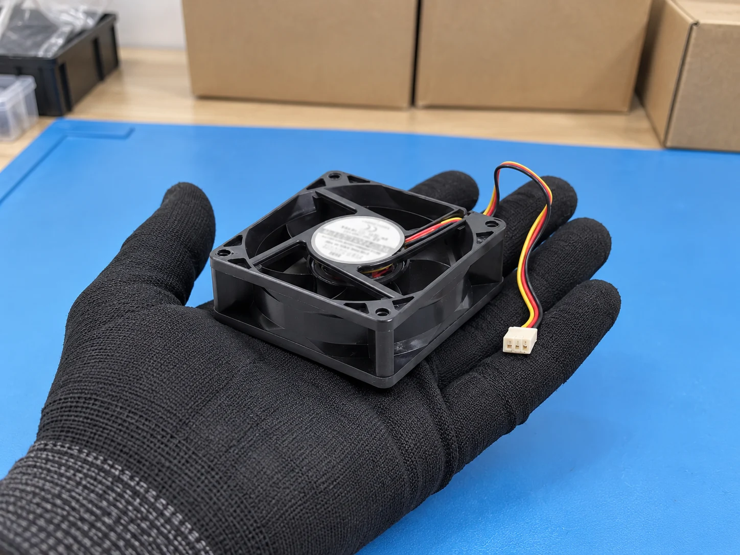 Synology FAN 70*70*25_1 NAS Cooling Fan — workbench view 1