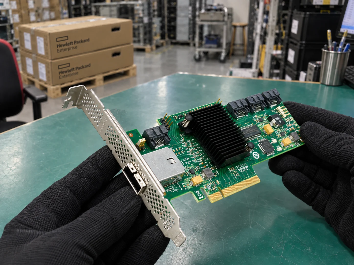 Broadcom SAS 9212-4i4e (LSI00193) — Illustrative product photography