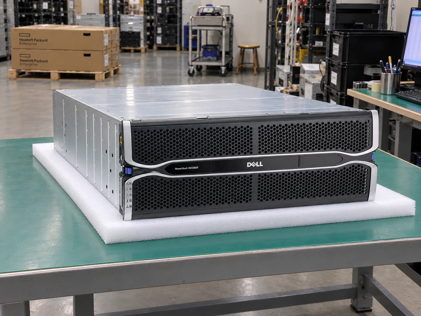 Dell PowerVault MD3860f — Illustrative product photography