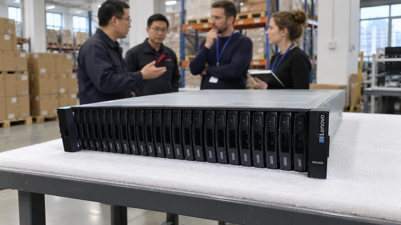 Lenovo ThinkSystem DE240S — inspection setting 1
