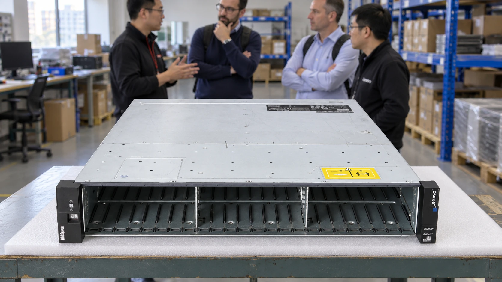 Lenovo ThinkSystem DE2000H 2u24 — inspection setting 1