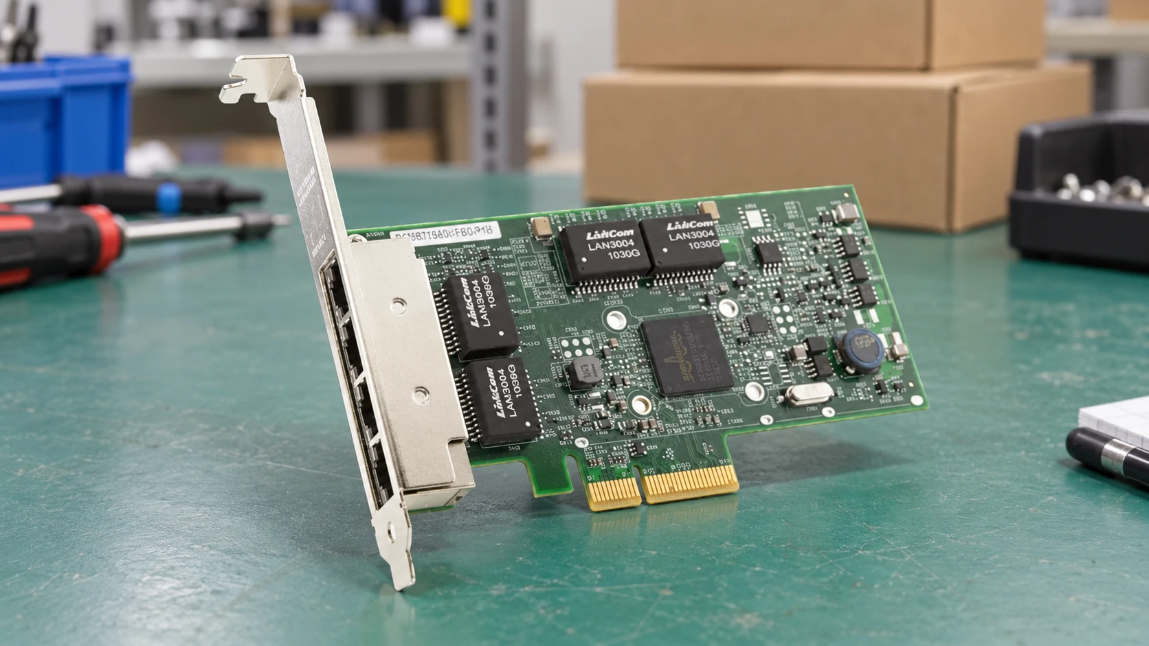 Lenovo ThinkSystem Broadcom 5719 1GbE RJ45 4-Port PCIe Ethernet Adapter 7ZT7A00484 — inspection setting 1