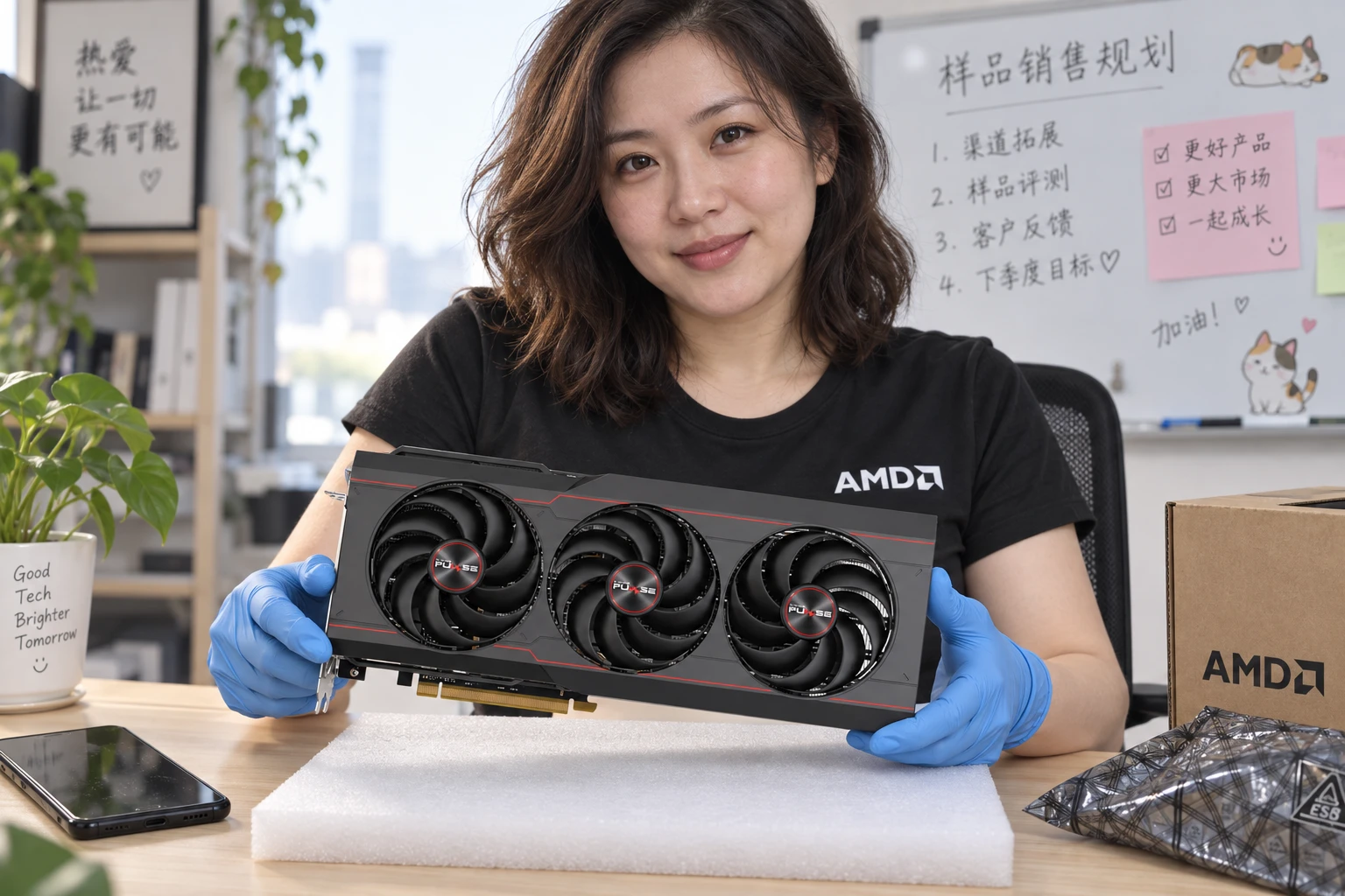 SAPPHIRE PULSE AMD Radeon RX 6800 XT — product illustration