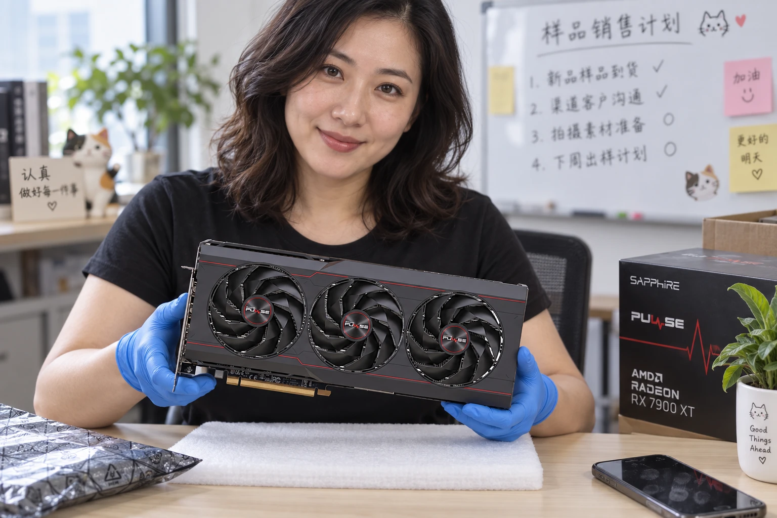 SAPPHIRE PULSE AMD Radeon RX 7900 XT 20G GDDR6 — product illustration