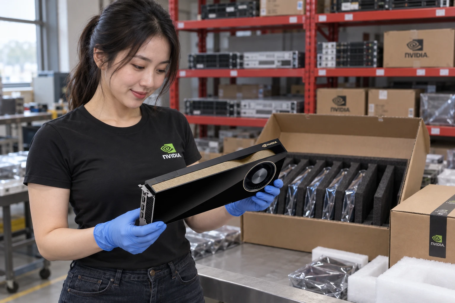NVIDIA RTX 6000 Ada Generation — product illustration
