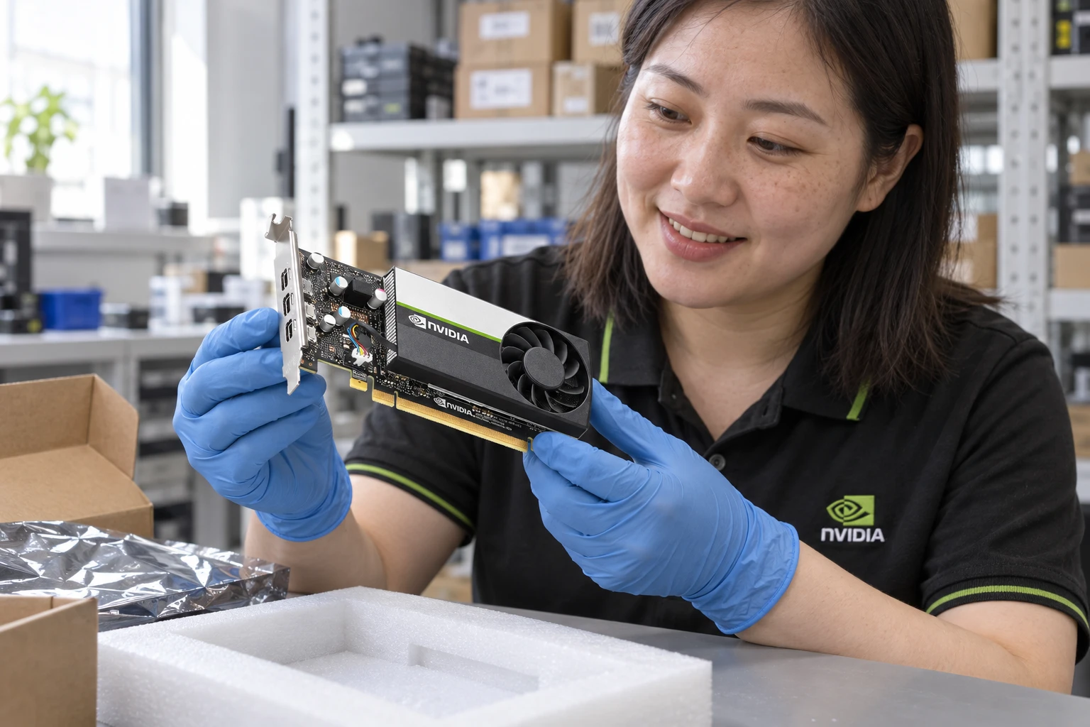 NVIDIA T400 4GB — product illustration